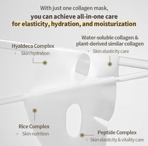 NACIFIC Rice Pepta Collagen Gel Facial Mask (Rice Peptide)