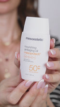 Load and play video in Gallery viewer, Mesoprotech Nourishing Antiaging Oil SPF 50+
